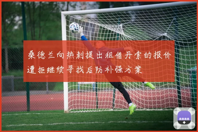 桑德兰向热刺提出租借丹索的报价遭拒继续寻找后防补强方案
